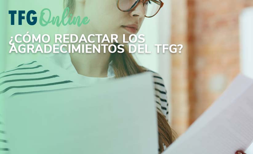 Cómo escribir los agradecimientos de tu TFG