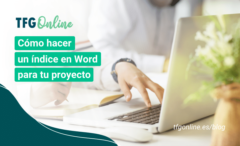 cómo hacer un índice en Word