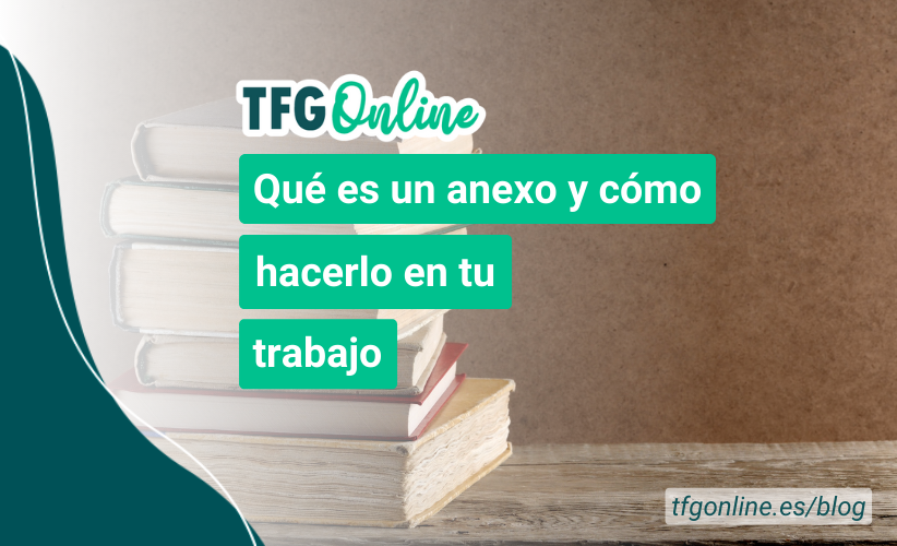 qué es un anexo
