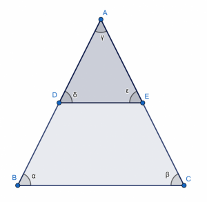 teorema de tales teorema de tales
