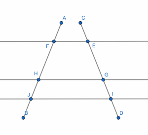 teorema de tales teorema de tales