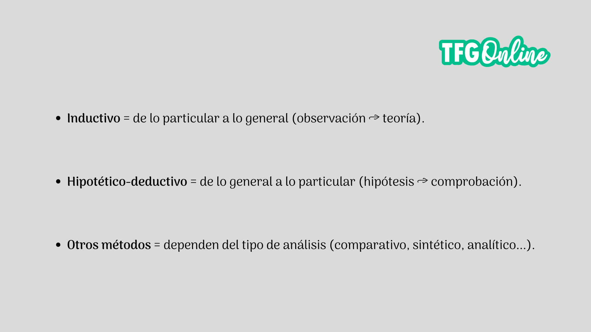 metodo deductivo diferencias inductivo