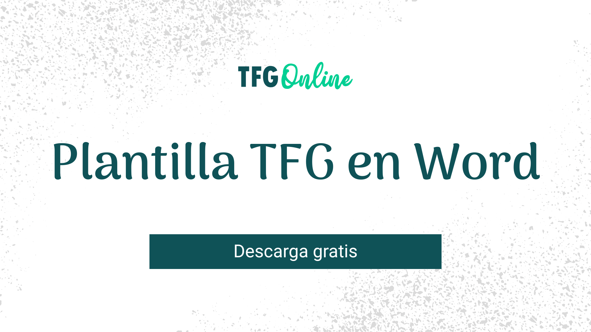 Plantilla TFG en Word
