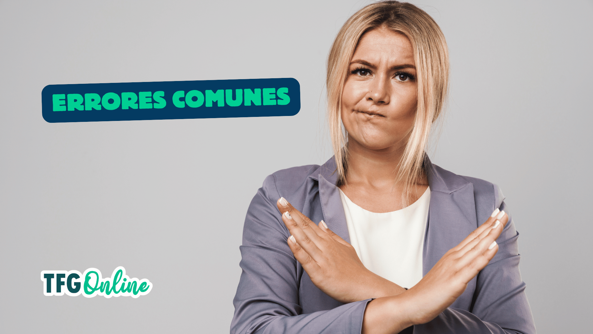 justificacion tfg errores comunes